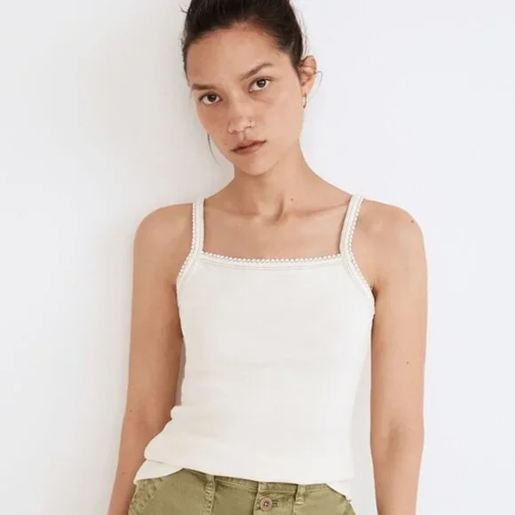 NWOT Madewell Thompson Cami Tank in Undyed S - Picture 1 of 6